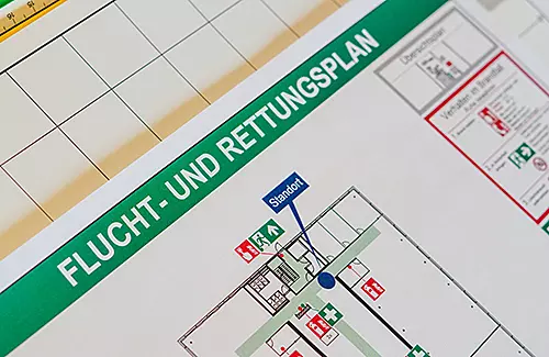 Flucht- und Rettungspläne sachkundig erstellen